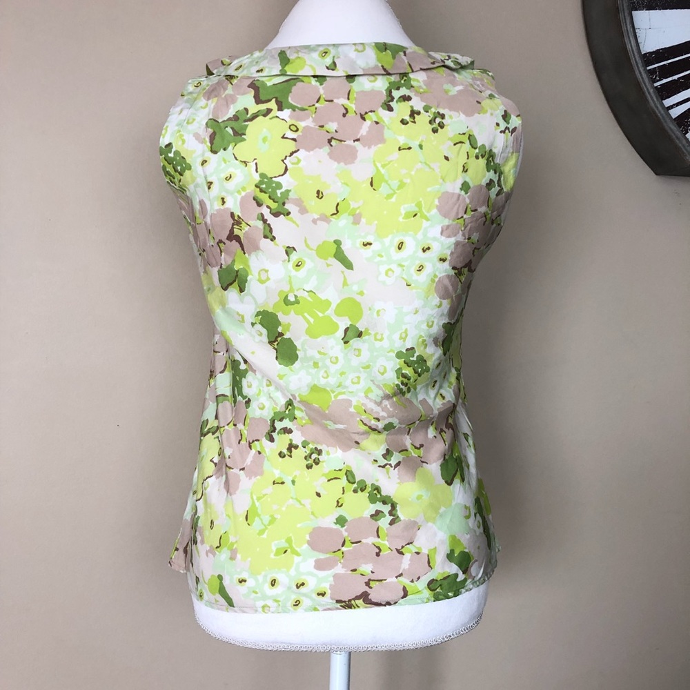 Banana Republic 100% Silk Short Sleeve Top - Picture 5 of 7